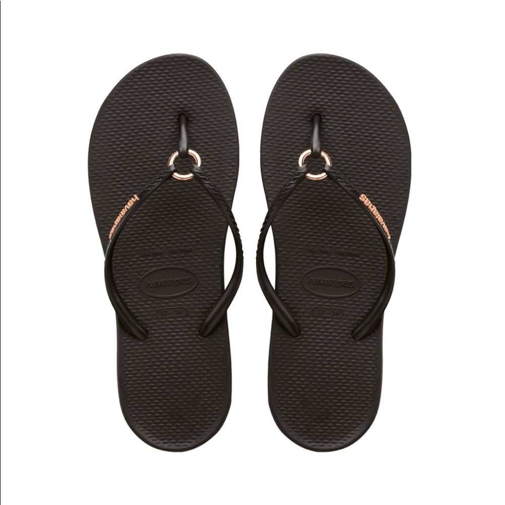 Havaianas with Gold Ring 5/6